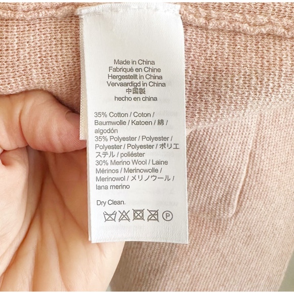 J Crew Womens Eloise Sweater Blazer Medium Wool Blend Preppy Minimalist Luxury - Picture 4 of 8